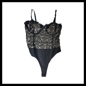 💕3/$15💕 Black Lace Bodysuit